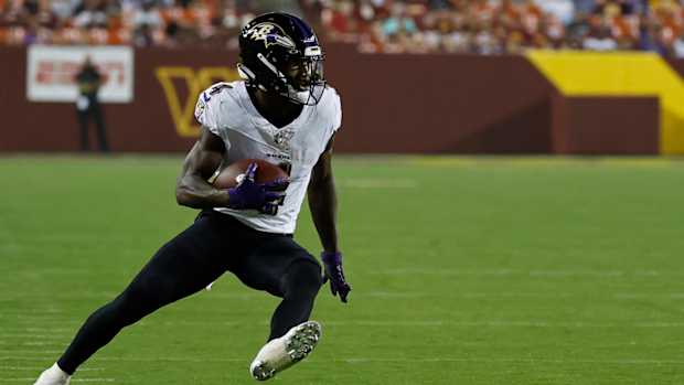 Baltimore Ravens wide receiver Zay Flowers